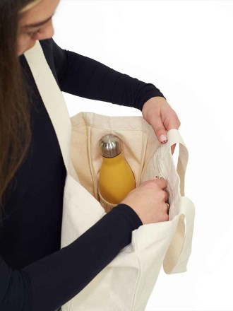 Brand Lab Everyday Square Canvas Tote Bag
