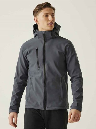Regatta Venturer Three Layer Hooded Soft Shell Jacket