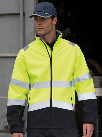 Result Safe-Guard Printable Safety Soft Shell Jacket