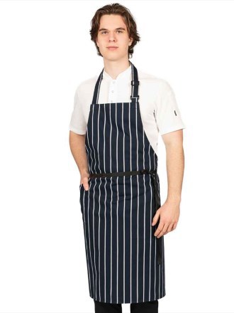 Dennys Poly/cotton Apron with Side Pocket