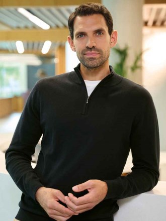 Brook Taverner Copenhagen 1/4 Zip Jumper