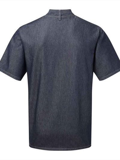 Premier Short Sleeve Zipped Chef's Jacket