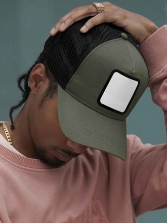Beechfield Appliqué Patch 5 Panel Trucker Cap