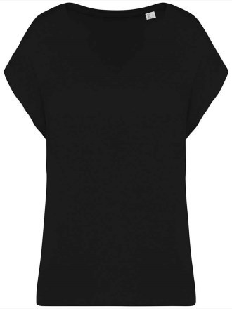Native Spirit Ladies Oversized V Neck T-Shirt