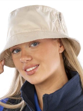 Result Deluxe Washed Cotton Bucket Hat