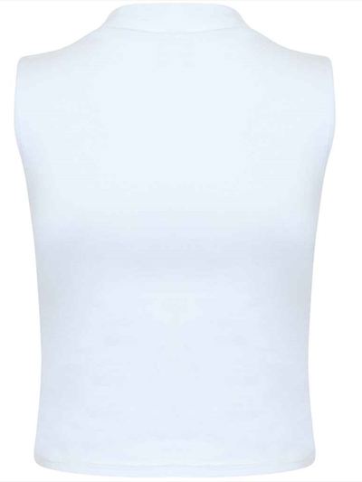 SF Clothing Ladies High Neck Crop Vest