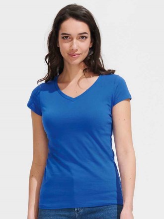 SOL'S Ladies Moon V Neck T-Shirt