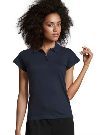 SOL'S Ladies Prescott Cotton Jersey Polo Shirt