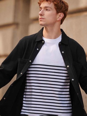 Front Row Premium Piqué Overshirt