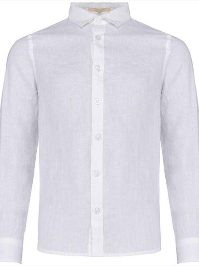 Spasso Kids Long Sleeve Linen Shirt