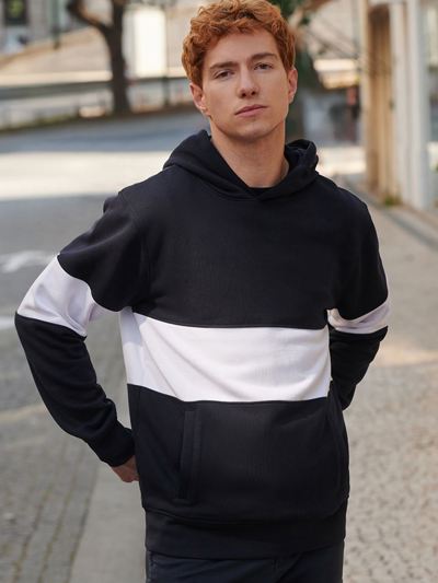 Heavyweight Panelled Hoodie