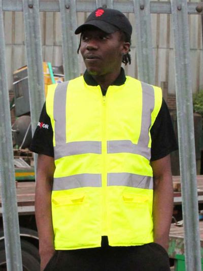 Warrior Hi-Vis Reversible Bodywarmer