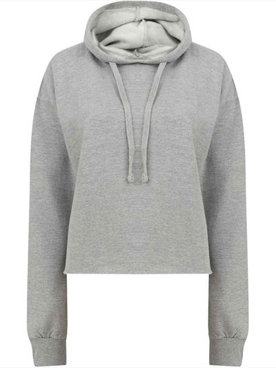 SF Clothing Ladies Cropped Slounge Hoodie