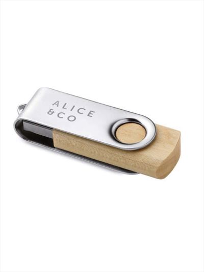 Wooden case USB Flash drive 16 GB