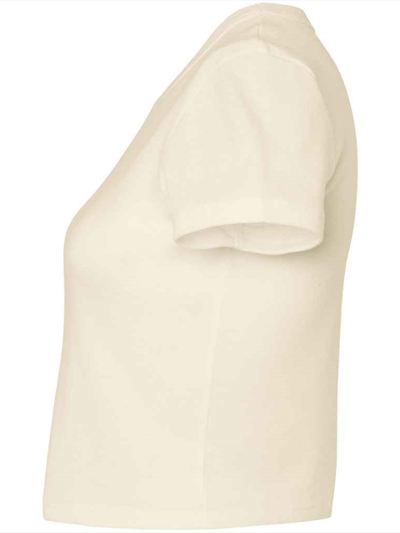 Bella Ladies Micro Rib Baby T-Shirt
