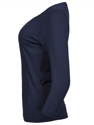 Tee Jays Ladies Stretch 3/4 Sleeve T-Shirt