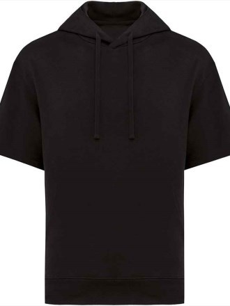 Native Spirit Unisex French Terry Short Sleeve Hooded Sweatshirt