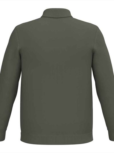 Spasso Knitted Long Sleeve Polo Shirt