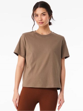 Bella Ladies Heavy Boxy T Shirt