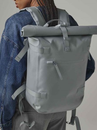 Quadra Waterproof Roll-Top Backpack