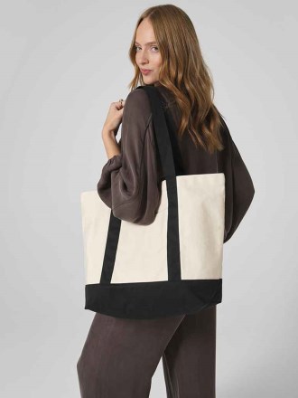 Westford Mill EarthAware® Organic Varsity Shopper