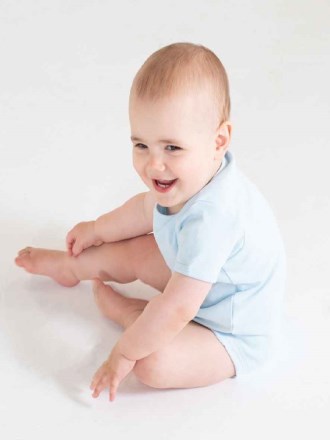 Short Sleeve Baby Bodysuit
