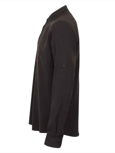 Henbury Mandarin Roll Sleeve Anti-Bac Wicking Shirt