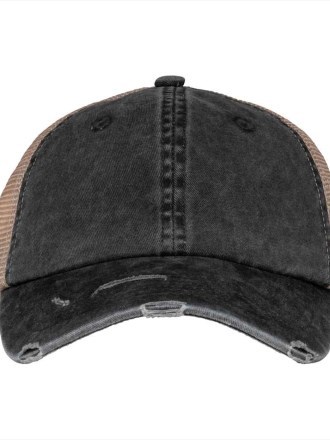 Native Spirit Washed Trucker Destroy Cap