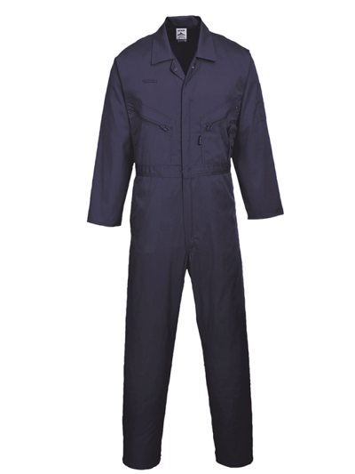 PW065 ZIP OVERALL 