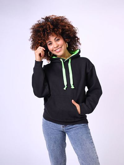 Contrast Hoodie