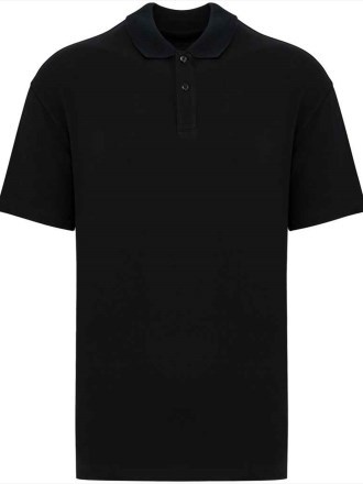 Native Spirit Drop Shoulder Piqué Polo Shirt