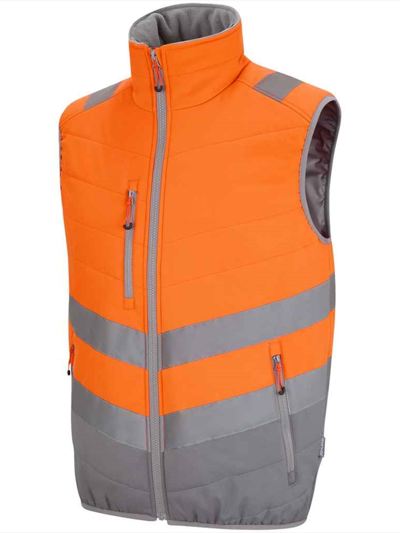 Regatta High Visibility Two Tone Thermal Baffle Bodywarmer