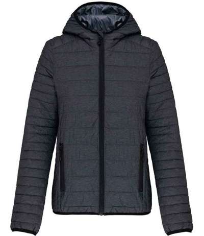 Kariban Ladies Lightweight Hooded Padded Jacket