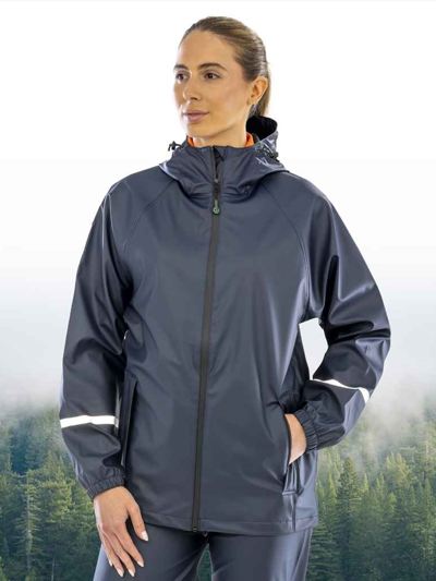 Result Recycled Prism PU Waterproof Jacket