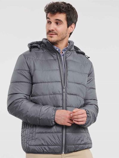 Russell Athletic Hooded Nano Padded Jacket