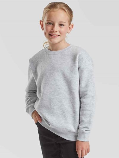 Fruit of the Loom Kids Premium Drop Shoulder Sweatshirt