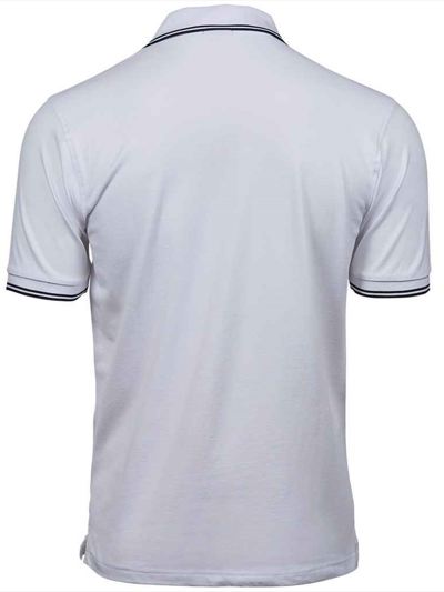Tee Jays Luxury Stretch Tipped Polo Shirt