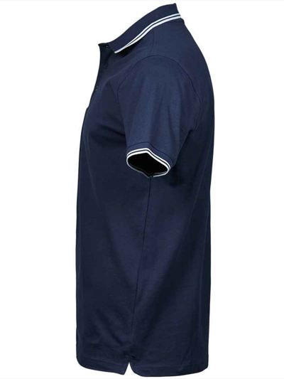 Tee Jays Luxury Stretch Tipped Polo Shirt