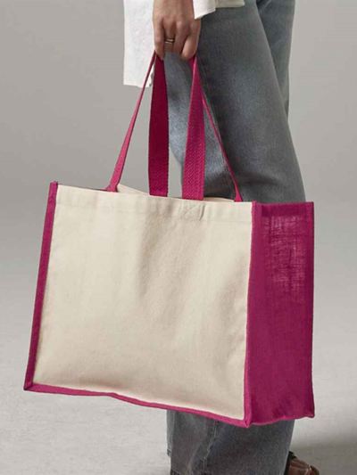 Westford Mill Printers Jute Classic Shopper