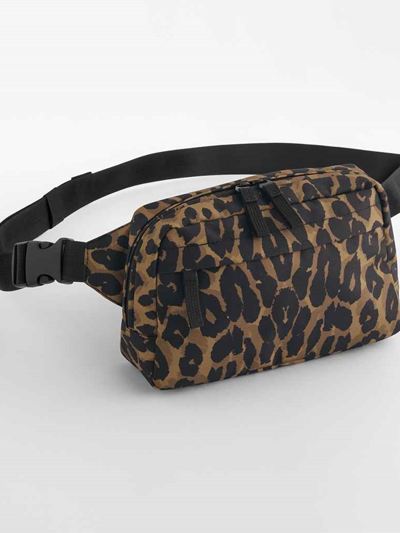 BagBase Leopard Print Cross Body Bag
