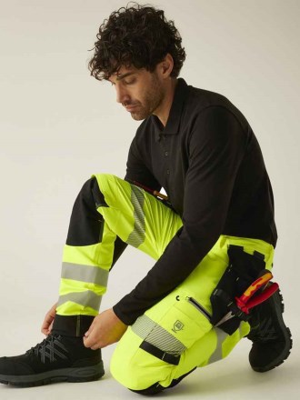 Regatta High Visibility Infiltrate Stretch Holster Trousers