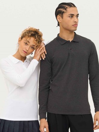 SOL'S Perfect Long Sleeve Piqué Polo Shirt
