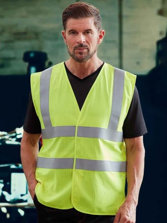 Yoko Hi-Vis Anti-Static Flame Retardant Waistcoat