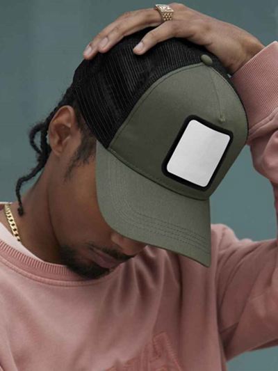 Beechfield Appliqué Patch 5 Panel Trucker Cap