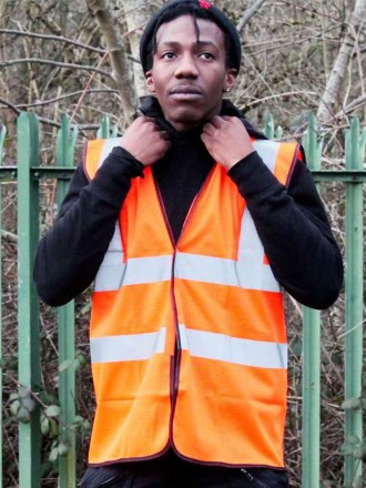 Warrior Hi-Vis Waistcoat