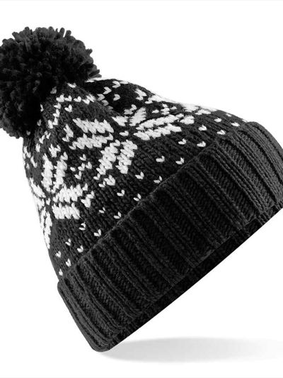 Beechfield Fair Isle Snowstar Beanie