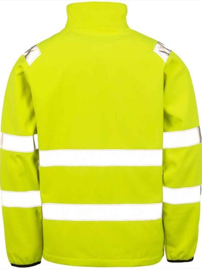 Result Recycled Printable Safety Soft Shell Jacket