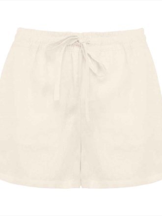 Spasso Ladies Linen Shorts