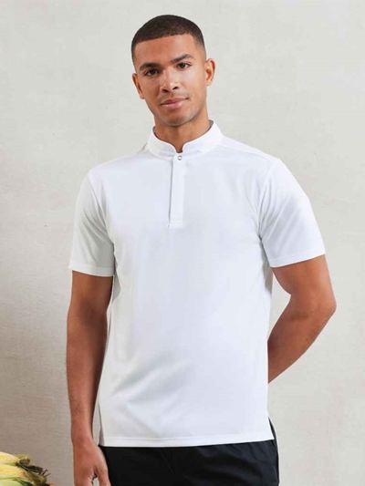 Premier Essential Coolchecker® Short Sleeve Chef's Shirt