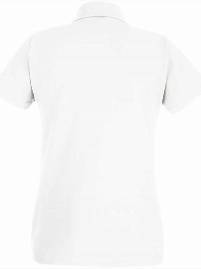 Fruit of the Loom Lady-Fit Premium Cotton Piqué Polo Shirt